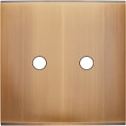 MODELEC - Façade Confidence Laiton Vieux Bronze Simple 2 Push