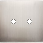 MODELEC - Façade Confidence Laiton Nickel Satine Simple 2 Push