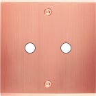 MODELEC - Façade Confidence Laiton Cuivre Satine Simple P2 à Vis