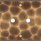 MODELEC - Façade Fascination Laiton Onde Simple P2 à Vis