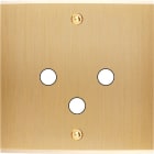 MODELEC - Façade Confidence Laiton Brosse Simple P3 Non Aligne Vis