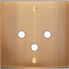 MODELEC - Façade Confidence Laiton Vieux Bronze Simple P3 Non Aligne Vis