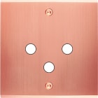 MODELEC - Façade Confidence Laiton Cuivre Satine Simple P3 à Vis