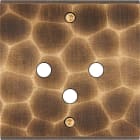 MODELEC - Façade Fascination Laiton Onde Simple P3 Non Aligne Vis