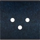 MODELEC - Façade Fascination Laiton Ombre Simple 3 Push