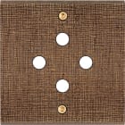 MODELEC - Façade Fascination Laiton Coslan Simple P4 à Vis