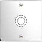 MODELEC - Façade Confidence Laiton Chrome Simple 1 Gros Push à Vis