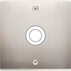 MODELEC - Façade Confidence Laiton Nickel Satine Simple 1 Gros Push à Vis