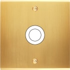 MODELEC - Façade Confidence Laiton Satine Simple 1 Gros Push à Vis