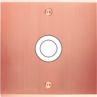 MODELEC - Façade Confidence Laiton Cuivre Satine Simple Gp1 à Vis