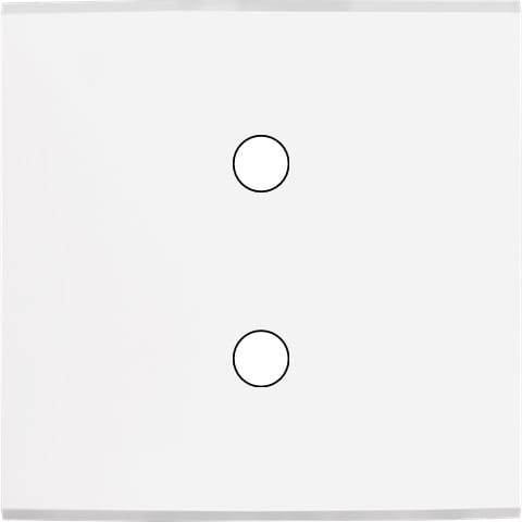 MODELEC - Façade Confidence Laiton Blanc Simple P2X Magnetique