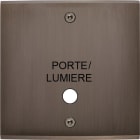 MODELEC - Façade Confidence Laiton Canon De Fusil Simple Guichet Portea Vis