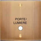 MODELEC - Façade Confidence Laiton Vieux Bronze Simple Guichet Portea Vis