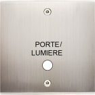 MODELEC - Façade Confidence Laiton Nickel Satine Simple Guichet Portea Vis