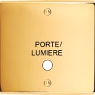 MODELEC - Façade Confidence Laiton Or Miroir Simple Guichet Portea Vis