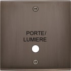 MODELEC - Façade Confidence Laiton Canon De Fusil Simple Guichet Lumiere à Vis