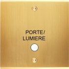 MODELEC - Façade Confidence Laiton Satine Simple Guichet Lumiere à Vis