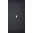 MODELEC - Façade Confidence Laiton Noir Double Verticale B1