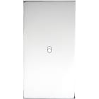 MODELEC - Façade Confidence Laiton Chrome Double Verticale B1