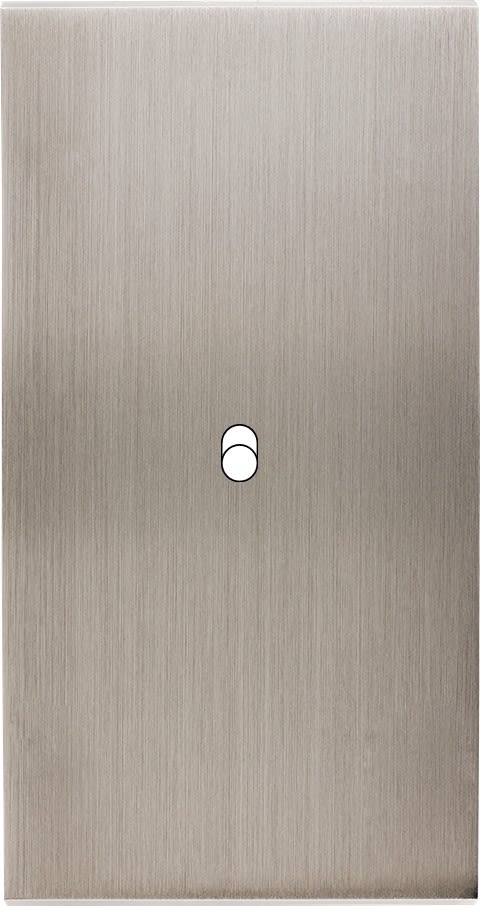 MODELEC - Façade Confidence Laiton Nickel Satine Double Verticale B1