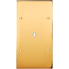 MODELEC - Façade Confidence Laiton Or Miroir Double Verticale B1 à Vis