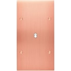 MODELEC - Façade Confidence Laiton Cuivre Satine Double Verticale B1 à Vis