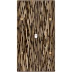 MODELEC - Façade Fascination Laiton Fauve Double Verticale B1 à Vis