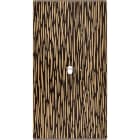 MODELEC - Façade Fascination Laiton Fauve Double Verticale B1