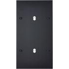 MODELEC - Façade Confidence Laiton Noir Mat Double Verticale B1 B1 à Vis