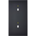 MODELEC - Façade Confidence Laiton Noir Mat Double Verticale B1+Led B1+Led Magnetique