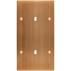 MODELEC - Façade Confidence Laiton Vieux Bronze Double Verticale B1 B1 à Vis