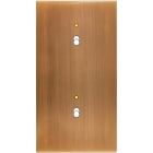 MODELEC - Façade Confidence Laiton Vieux Bronze Double Verticale B1+Led B1+Led Magnetique