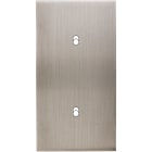 MODELEC - Façade Confidence Laiton Nickel Satine Double Verticale B2