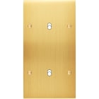 MODELEC - Façade Confidence Laiton Satine Double Verticale B1 B1 à Vis