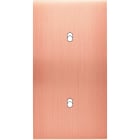 MODELEC - Façade Confidence Laiton Cuivre Satine Double Verticale B2
