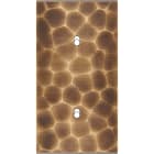 MODELEC - Façade Fascination Laiton Onde Double Verticale B2