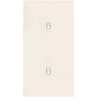 MODELEC - Façade Désir Ivoire Mat Double Verticale B1 B1