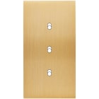 MODELEC - Façade Confidence Laiton Brosse Double Verticale 3 Basculeurs