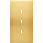 MODELEC - Façade Confidence Laiton Satine Double Verticale 3 Basculeurs