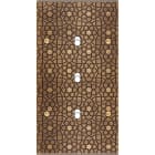 MODELEC - Façade Fascination Laiton Atlas Double Verticale B3 à Vis