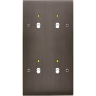 MODELEC - Façade Confidence Laiton Canon De Fusil Double Verticale B2+Led B2+Led à Vis