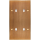 MODELEC - Façade Confidence Laiton Vieux Bronze Double Verticale B2 B2 à Vis
