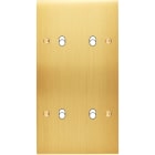 MODELEC - Façade Confidence Laiton Satine Double Verticale B2 B2 à Vis