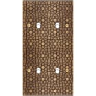 MODELEC - Façade Fascination Laiton Atlas Double Verticale B2 B2 à Vis