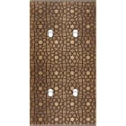 MODELEC - Façade Fascination Laiton Atlas Double Verticale 4 Basculeurs