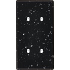 MODELEC - Façade Hitera Terrazzo Noir Double Verticale B2 B2
