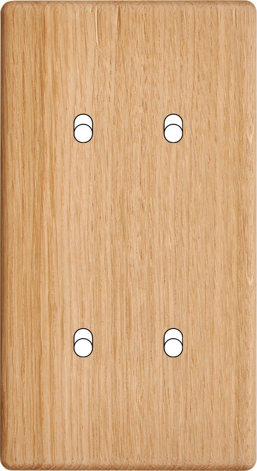 MODELEC - Façade Hitera Chene Clair Double Verticale B2 B2