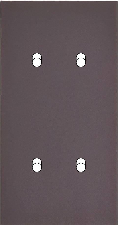 MODELEC - Façade Désir Anthracite Mat Double Verticale B2 B2