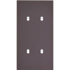 MODELEC - Façade Désir Anthracite Mat Double Verticale B2 B2