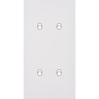 MODELEC - Façade Désir Blanc Mat Double Verticale B1 B2